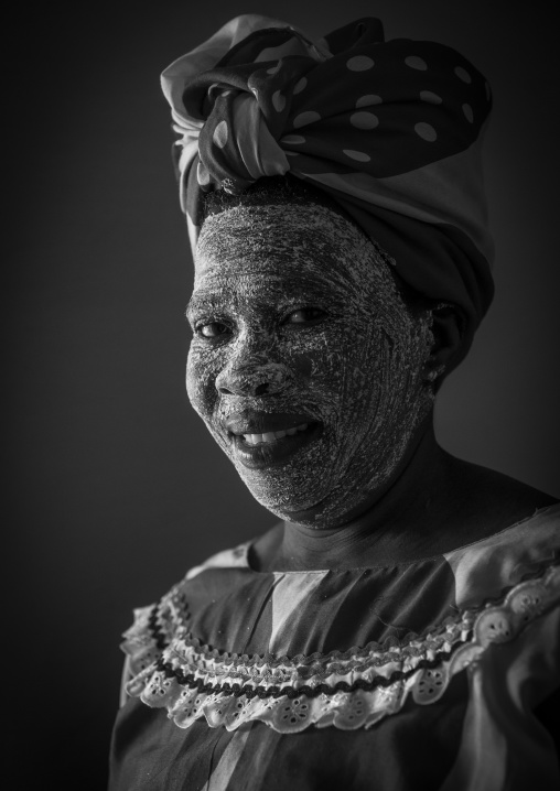 Woman With Muciro Face Mask, Ibo Island, Nampula Province, Mozambique