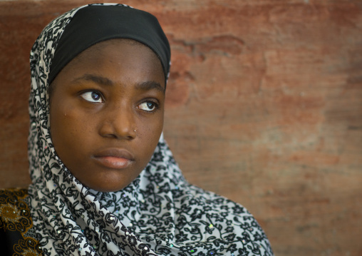 Muslim Girl, Ilha de Mocambique, Nampula Province, Mozambique