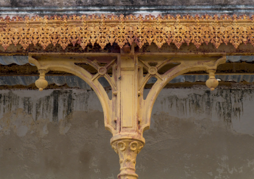 Old Portuguese Colonial House Detail, Ibo Island, Cabo Delgado Province, Mozambique