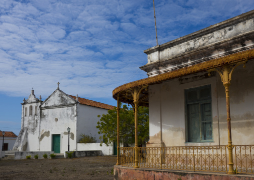 The Catholic Church Igreja De Nossa Senhora Rosaria, Ibo Island, Cabo Delgado Province, Mozambique