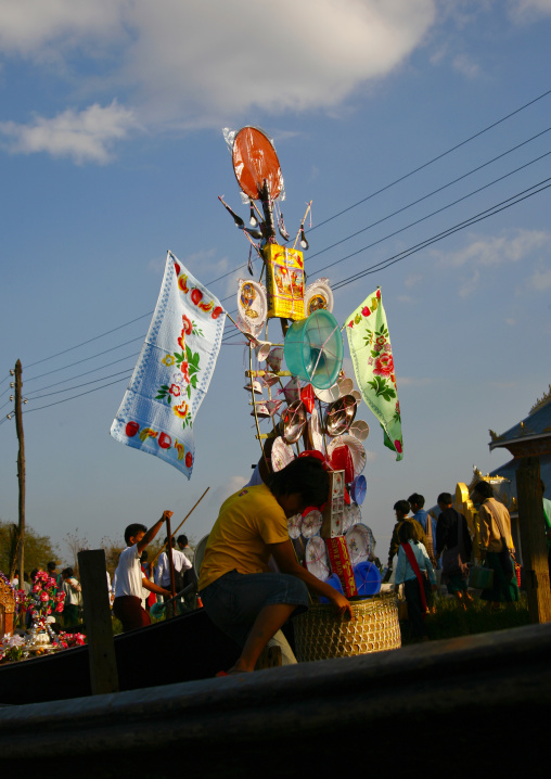 Novice Ceremony In Inle Lake, Myanmar