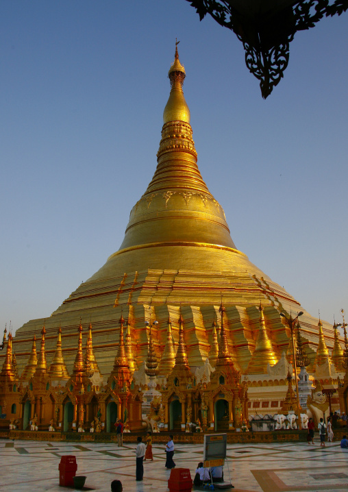 Shwedagon Pagoda, Rangoon, Myanmar