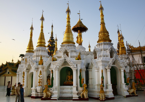 Shwedagon Pagoda, Rangoon, Myanmar