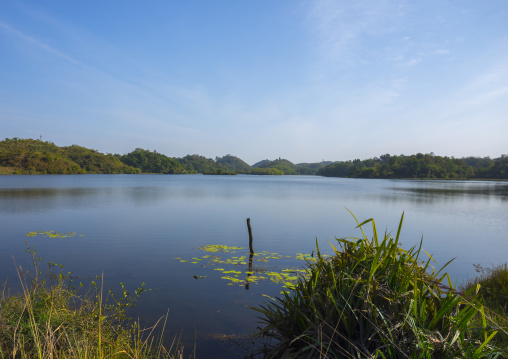 Lake, Mrauk U, Myanmar