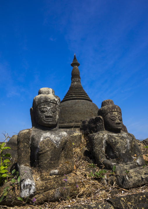 Kothaung Temple, Mrauk U, Myanmar