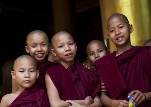 Group Of Novices, Yangon, Myanmar