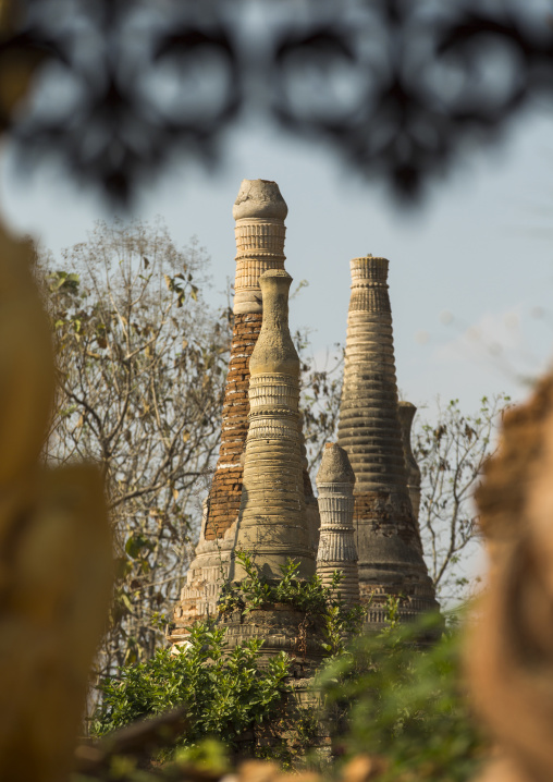 Shwe Inn Thein Paya Temple, Inle Lake, Myanmar