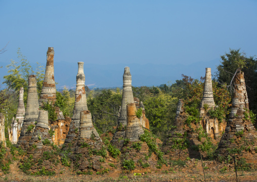 Shwe Inn Thein Paya Temple, Inle Lake, Myanmar