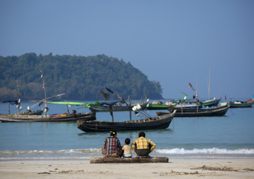 Fishing Boats, Ngapali, Myanmar