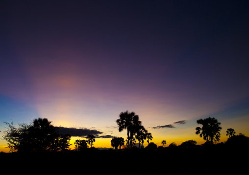 Sunset Over Ondangwa, Namibia