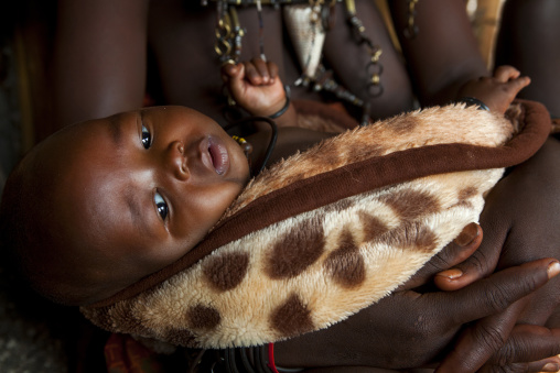 Himba Baby, Epupa, Namibia