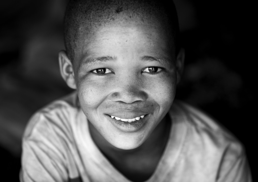 Bushman Child Boy, Tsumkwe, Namibia