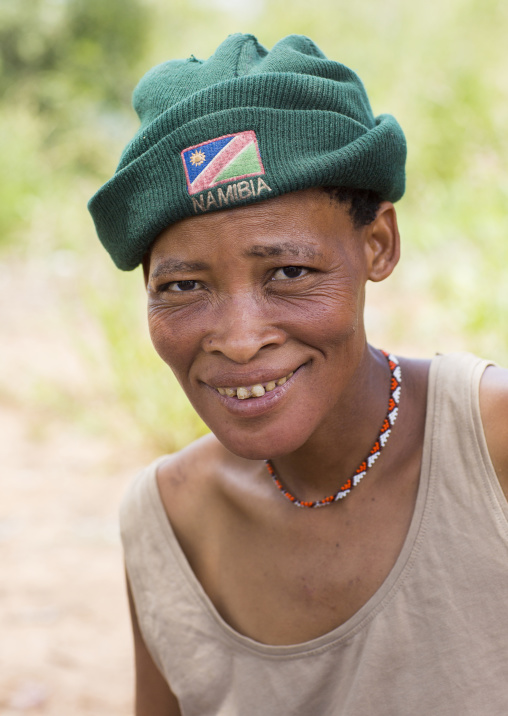 Bushman Woman, Tsumkwe, Namibia