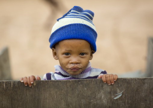 Bushman Child Boy, Tsumkwe, Namibia