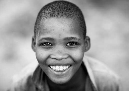 Bushman Child Boy, Tsumkwe, Namibia