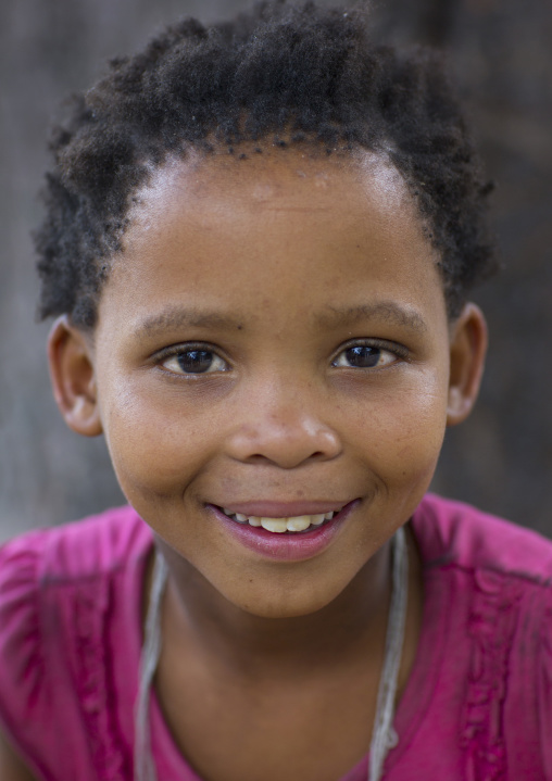 Bushman Children In A Classroom, Grashoek Primary School., Namibia