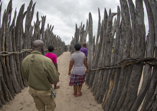 Inside The Palace Of The  Queen Of The Okwanyama, Omhedi, Namibia