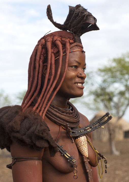 Himba Woman, Epupa, Namibia