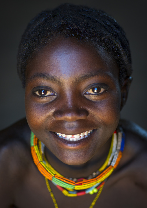 Mucawana Tribe Girl, Ruacana, Namibia