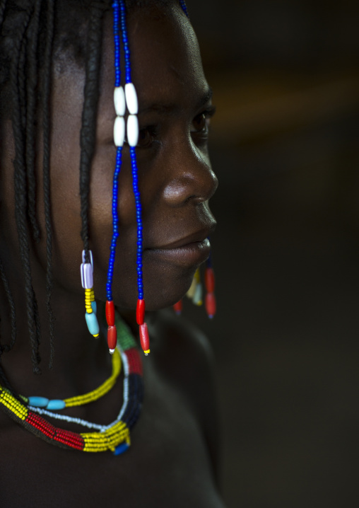 Mucawana Tribe Girl, Ruacana, Namibia