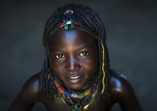 Mucawana Tribe Girl, Ruacana, Namibia