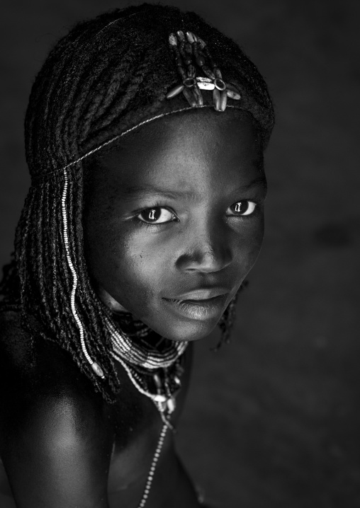 Mucawana Tribe Girl, Ruacana, Namibia