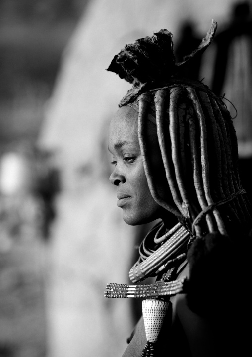 Himba Woman, Okapale Area, Namibia