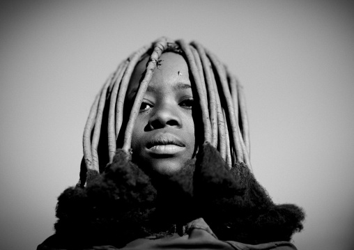 Young Himba Woman Called Kasweet, Karihona Village, Ruacana Area, Namibia