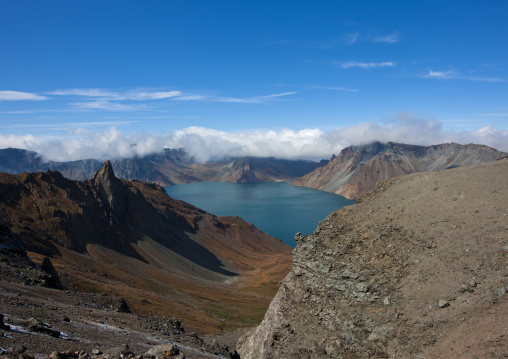 Mount Paektu and its crater lake, Ryanggang Province, Mount Paektu, North Korea