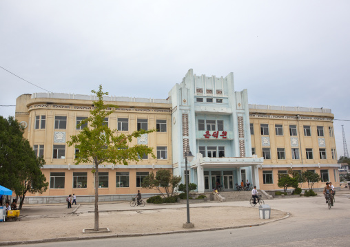 Public baths in a village, North Hwanghae Province, Kaesong, North Korea