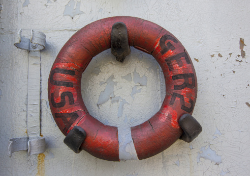 Uss Pueblo spy ship  rescue buoy
, Pyongan Province, Pyongyang, North Korea