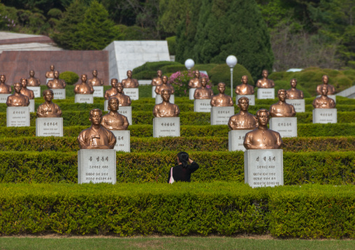 Taesongsan revolutionary martyr's cemetery, Pyongan Province, Pyongyang, North Korea