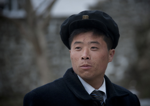 North Korean art student portrait, North Hwanghae Province, Kaesong, North Korea