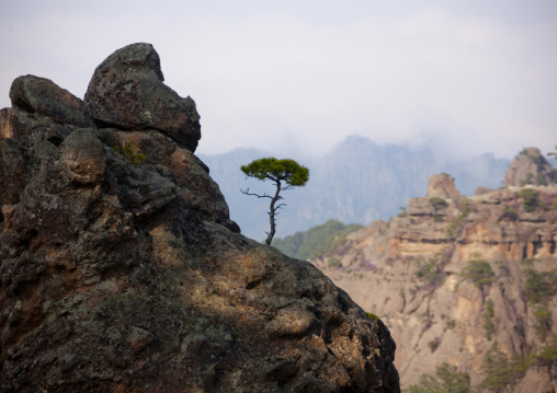 View on inner Chilbo, North Hamgyong province, Chilbosan, North Korea