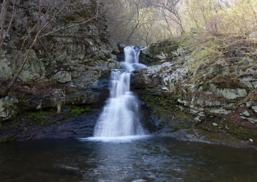 Waterfall, North Hamgyong province, Chilbosan, North Korea