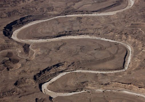 Zigzag Roads In The Hills, In The South Of Oman, Salalah