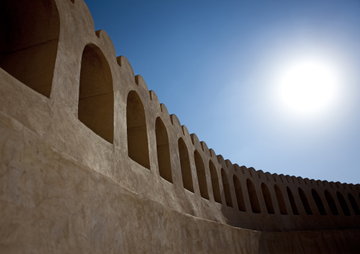 The Wall Of Nizwa Fort, Oman