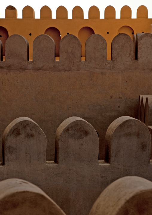 Wall Of Nizwa Fort, Oman