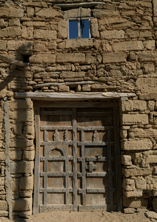 A Type Of Old Dhofari House Bulit By Rocks, Taqa, Oman