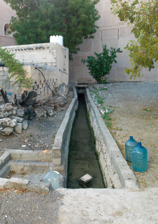 Dry falaj, Jebel Akhdar, Sayq, Oman