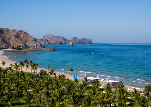 Al bustan palace hotel beach, Governorate of Muscat, Muscat, Oman