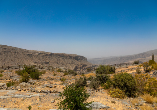 Alila jabal akhdar hotel landscape, Al Hajar Mountains, Jebel Akhdar, Oman