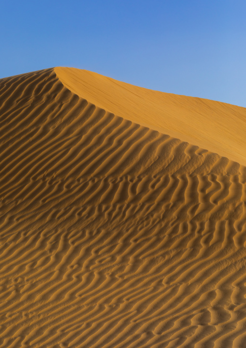 Sand dune sin rub al khali desert, Dhofar Governorate, Rub al Khali, Oman