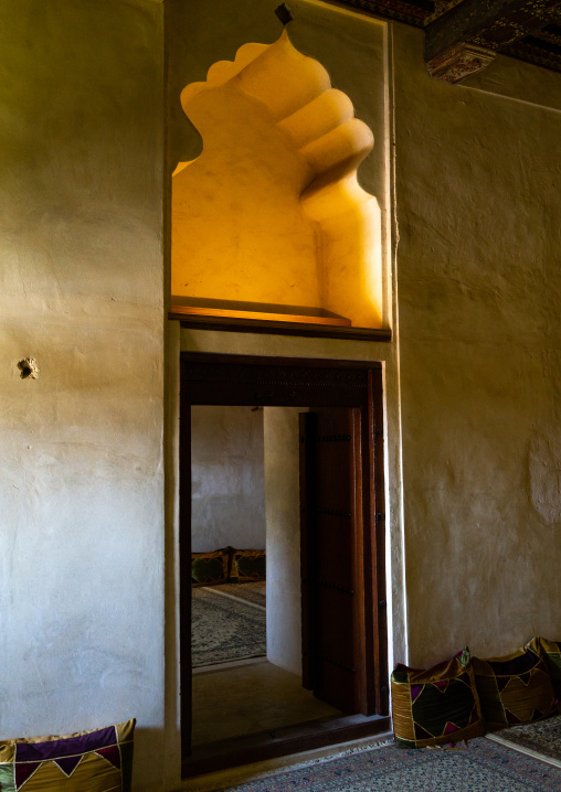 Room inside jabrin castle, Ad Dakhiliyah Region, Jabreen, Oman