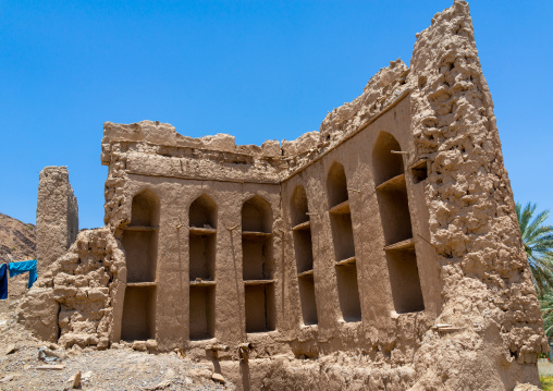 Ruins of old houses, Ad Dakhiliyah ‍Governorate, Birkat Al Mouz, Oman