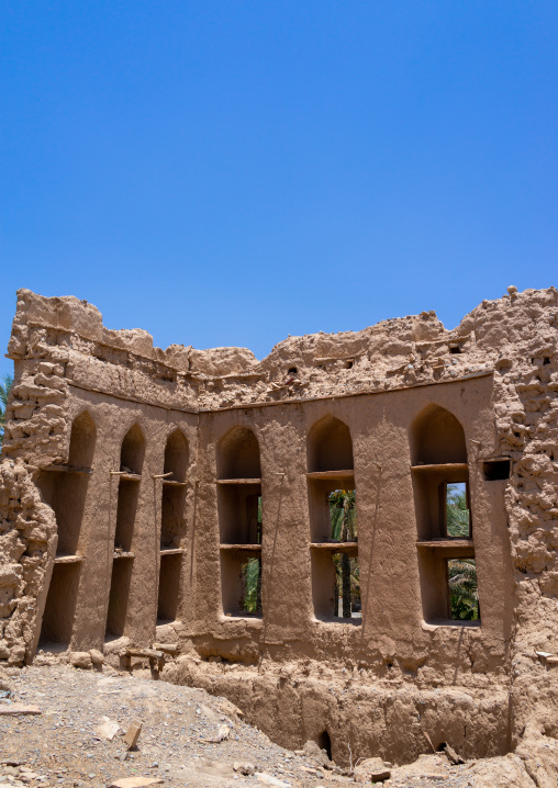 Ruins of old houses, Ad Dakhiliyah ‍Governorate, Birkat Al Mouz, Oman