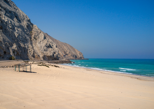 Empty beach, Musandam Governorate, Khasab, Oman