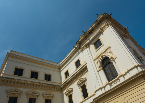 Panama, Province Of Panama, Panama City, Nice Facades And Balconies Of The Old District In Casco Viejo