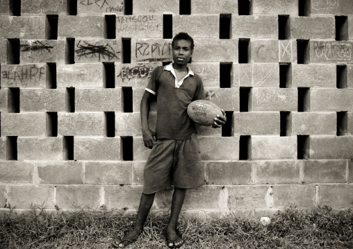 Rugby player, New Ireland Province, Laraibina, Papua New Guinea