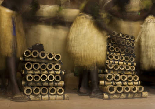 Tatok bamboo band in Pororan island, Autonomous Region of Bougainville, Bougainville, Papua New Guinea